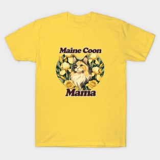 Maine Coon Mama T-Shirt